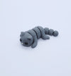 Mini chat gris Zanimiz – figurine articulée