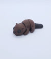 Mini castor Zanimiz – figurine articulée