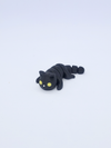 Mini chat noir Zanimiz – figurine articulée