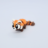 Mini panda roux Zanimiz – figurine articulée