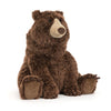 Bizzlestomp Bear Jellycat – vue principale sur fond blanc