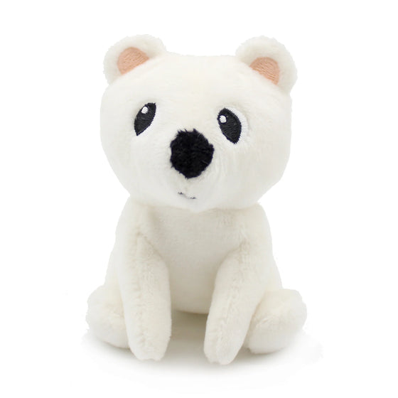 Bébé peluche ours polaire Grobidou Les Déglingos