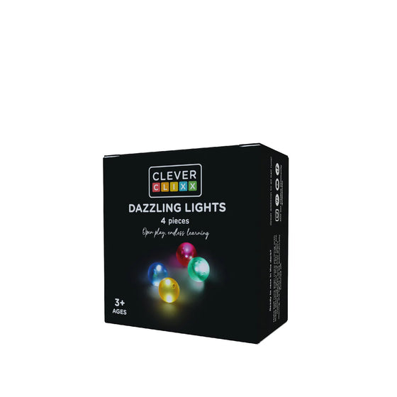 Boîte Cleverclixx Dazzling Lights – 4 billes lumineuses