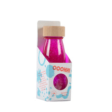  Bouteille sensorielle Petit Boum Pink Glitter avec paillettes roses