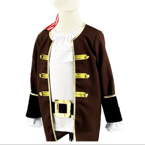 Déguisement de pirate Cap’tain Kidd (3 à 10 ans) – Labay