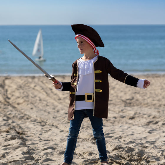 Déguisement de pirate Cap’tain Kidd (3 à 10 ans) – Labay