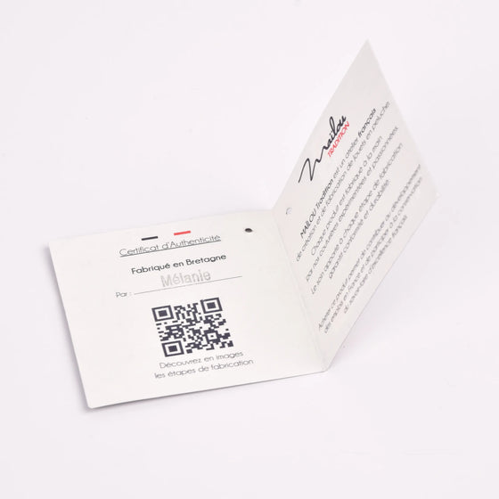 Certificat Mailou - made in Bretagne