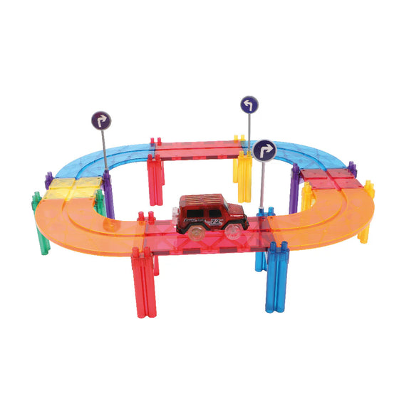 Circuit complet Cleverclixx Race Track Intense 65 pièces