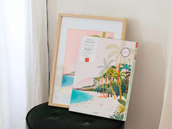 Coffret peinture au numéro Bora Bora La Petite Épicerie