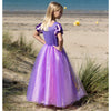 Costume princesse Romane-Fillette Dos-LABAY