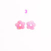Charms Mini Fleurs – Les Nicolettes – Dégradé Rose Lilas (acétate)