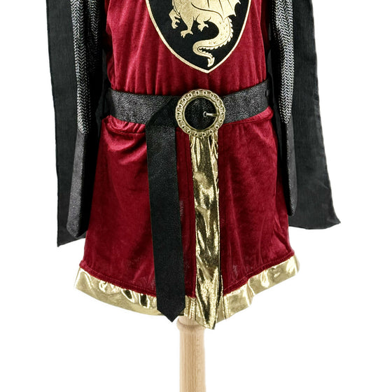 Détail ceinture bronze costume chevalier Tristan Labay