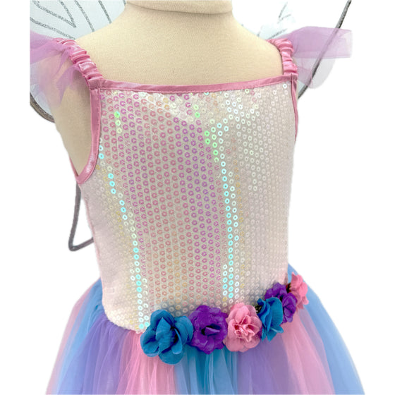 Détail ceinture à fleurs costume de fée Apolline Labay