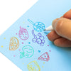 Dessin réalisé avec stylos gel parfumés Tiger Tribe