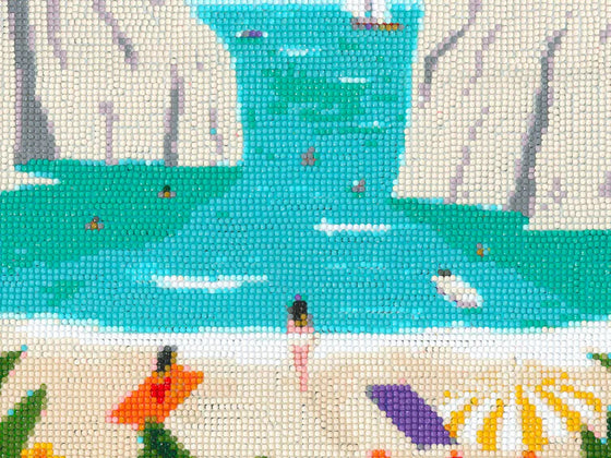 Detail petit diamond - Diamond painting - la petite epicerie