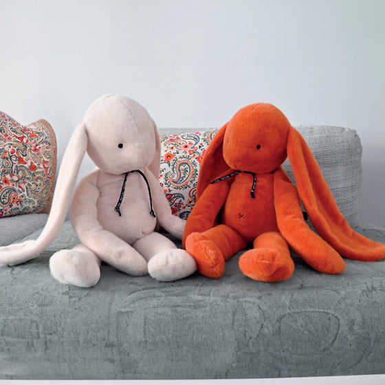 Duo de peluches lapins Méloé Maïlou Tradition