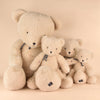 Famille d’ours en peluche Sowen beige Maïlou Tradition