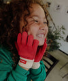 Gants Handy Framboise Hello Hossy pour enfant.