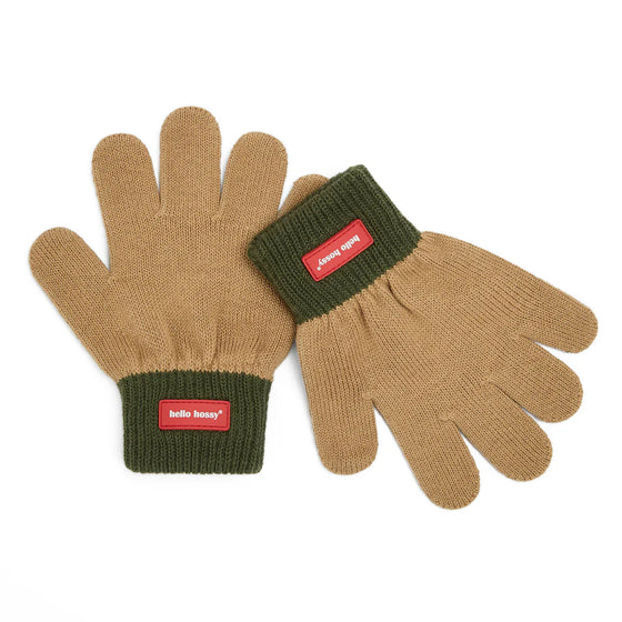 Gants Handy Pistachio Hello Hossy pour enfant.