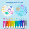Lot de 10 stylos gel parfumés Tiger Tribe Shimmer