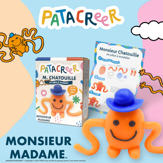 Kit et notice pour fabriquer M. Chatouille PATACREER