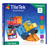 Coffret de construction de voitures magnétiques TileTek de 28 pièces