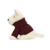 Munro Scottie Dog ‘Winter Jumper’ Jellycat – détails de la peluche