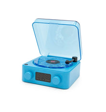  Magic Wave enceinte rétro bleue avec sons de l'ocean et Bluetooth