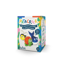  kit patacreer mes animaux à protéger en pâte à modeler, dès 3 ans
