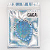 Bracelet perles bleu ciel avec lettres PAPA – Cadeau fête des pères