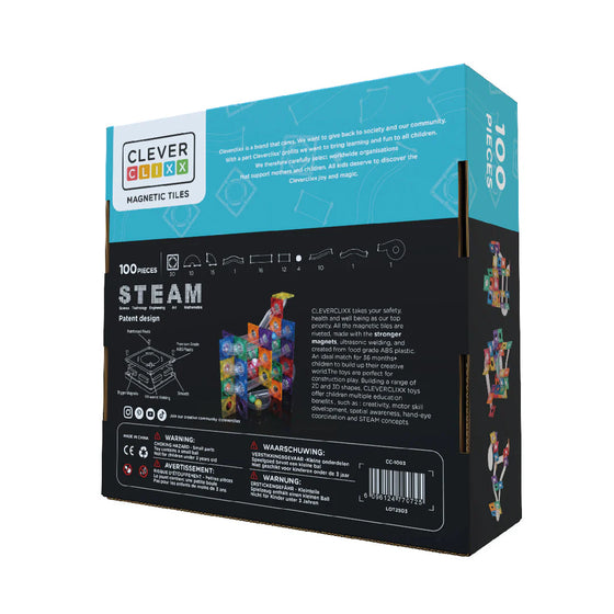 Packaging Cleverclixx Ball Run Dazzling Lights – jeu éducatif CLEVERMIXX