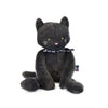 Peluche Chat Méloé anthracite 37 cm Maïlou Tradition – vue assise
