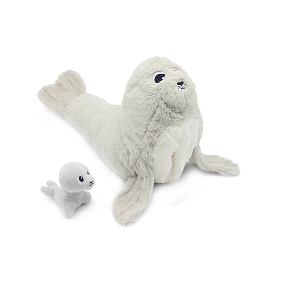 Peluche Ploufou Les Déglingos avec bébé 