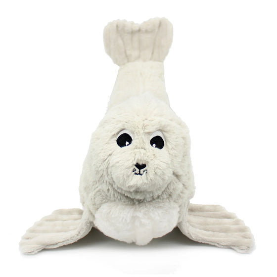 Peluche Ploufou otarie des neiges vue de face