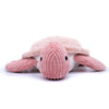 Peluche Sauvenou la tortue Ptipotos rembourrage recyclé rose