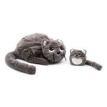  Peluche chat Miaou et son bébé Ptipotos