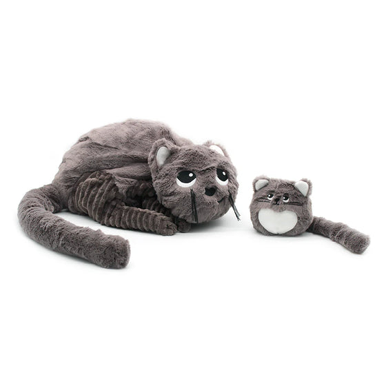 Peluche chat Miaou et son bébé Ptipotos