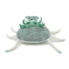 Peluche crabe Cassecou et son bébé Ptipotos menthe ou terracotta
