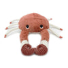 Peluche crabe douce et originale dès la naissance terracotta