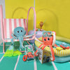 Peluche pieuvre douce et moelleuse écoresponsable plusieurs coloris disponibles