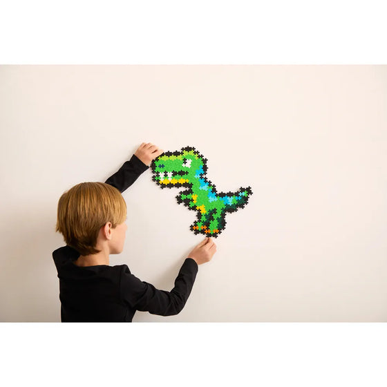 Plus Plus  Puzzle T Rex 250 pieces realisation avec enfant