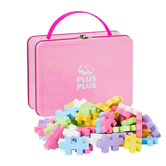 Plus Plus  Valisette 70 pieces BIG pastel  valisette fermée et briques