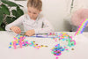 Plus Plus  kit decouverte Licorne 250 pcs vue boite et enfant 1