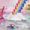 Plus Plus  kit decouverte Licorne 250 pcs vue boite et realisations 2