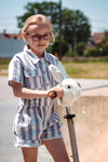 Accessoire tête de lapin blanc peluche pour trottinette enfant – Wild & Soft chez Ma Biche