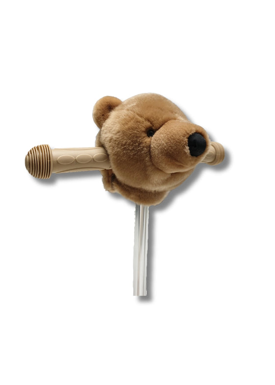 Accessoire tête d’ours en peluche pour trottinette enfant – Wild & Soft chez Ma Biche