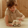 Ambulance en bois Little Dutch avec figurine médecin – jouet d’imitation