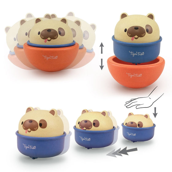 Jouet culbuto chien à friction pour bébé – Tiger Tribe