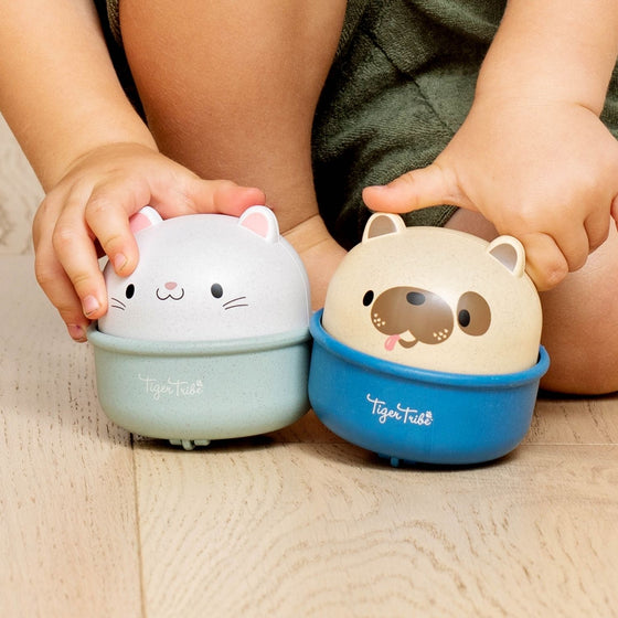 Jouet culbuto chien à friction pour bébé – Tiger Tribe