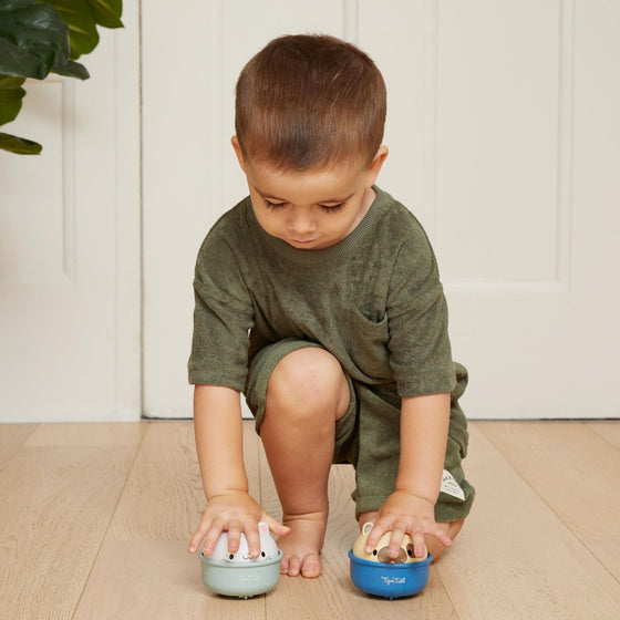 Jouet culbuto chien à friction pour bébé – Tiger Tribe